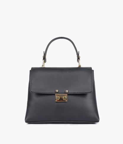 Black mini top-handle bag Zepherr Bags