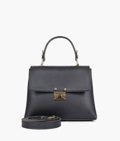 Black mini top-handle bag Zepherr Bags