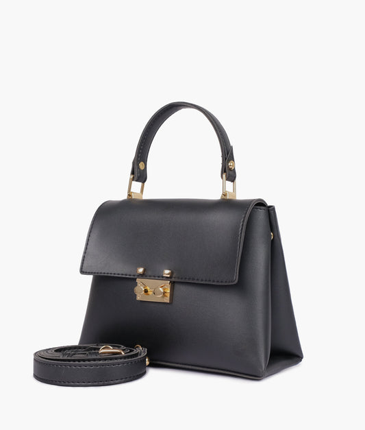 Black mini top-handle bag Zepherr Bags