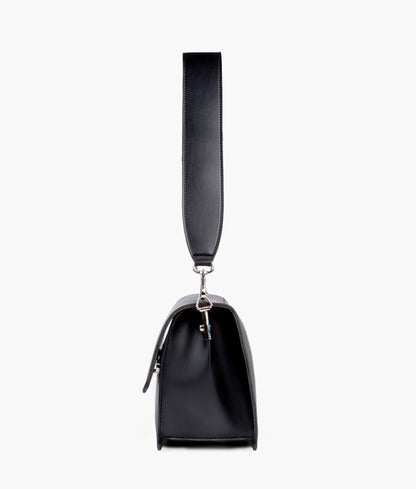 Black mini cross-body bag